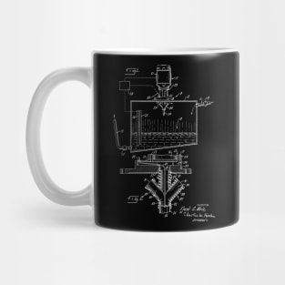 Sewage Pumping System Vintage Patent Hand Drawing Mug